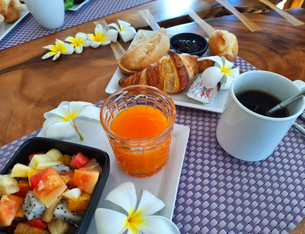 french breakfast @Thiptara Resort